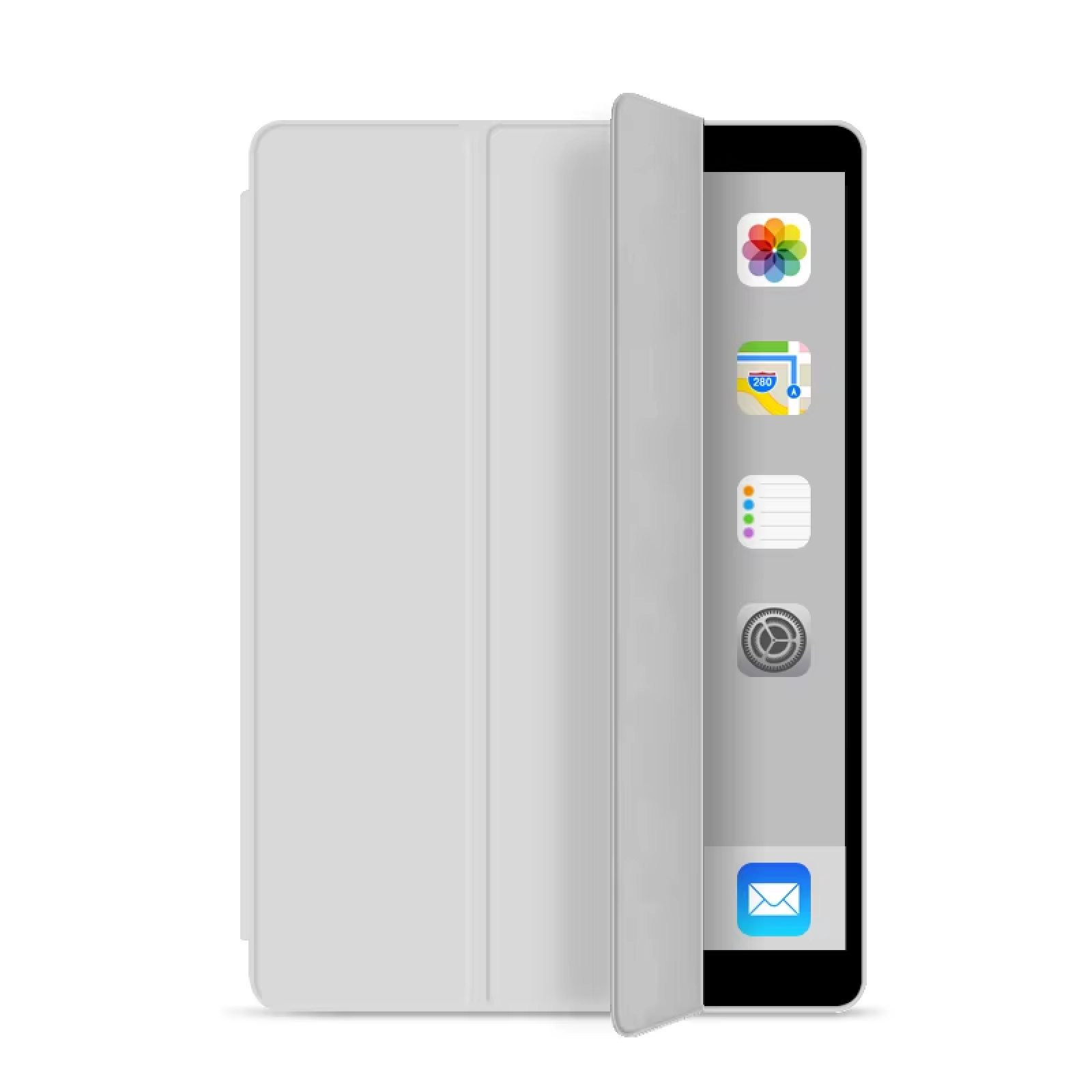 Чехол для Ipad 7/8/9 поколений серый